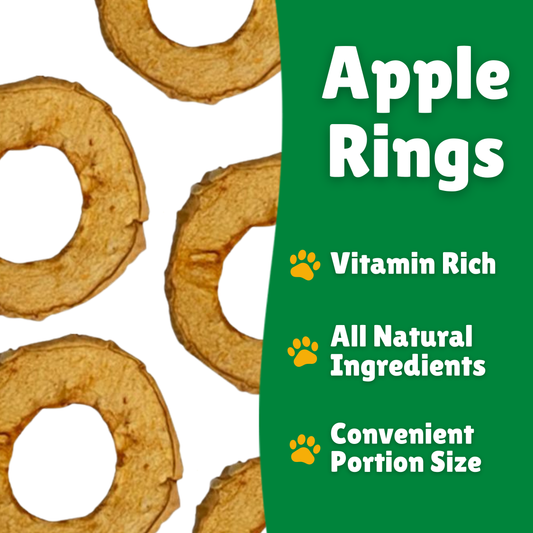 Apple Rings Dog Treats - Bulk per lb